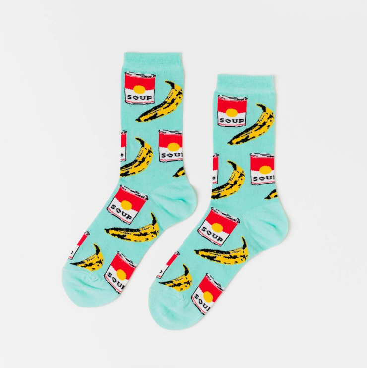 Yellow Owl Workshop Women's - Pop Art Crew Socks