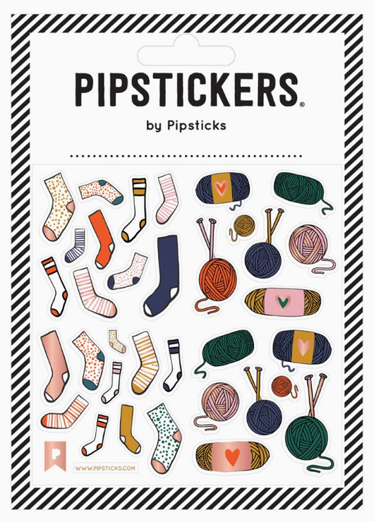 Pipsticks Knit Your Socks Off - Art Noise