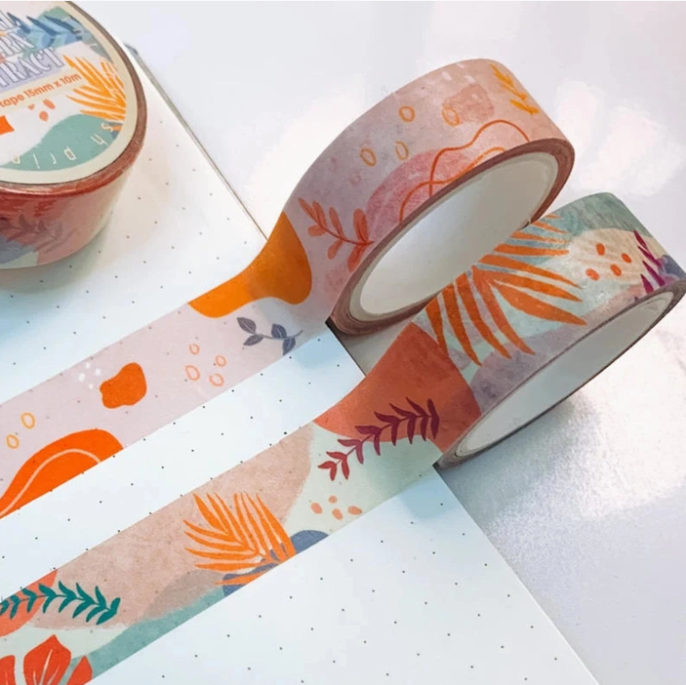 printsbyrish Minimal Modern Abstract #1 Washi Tape - Art Noise