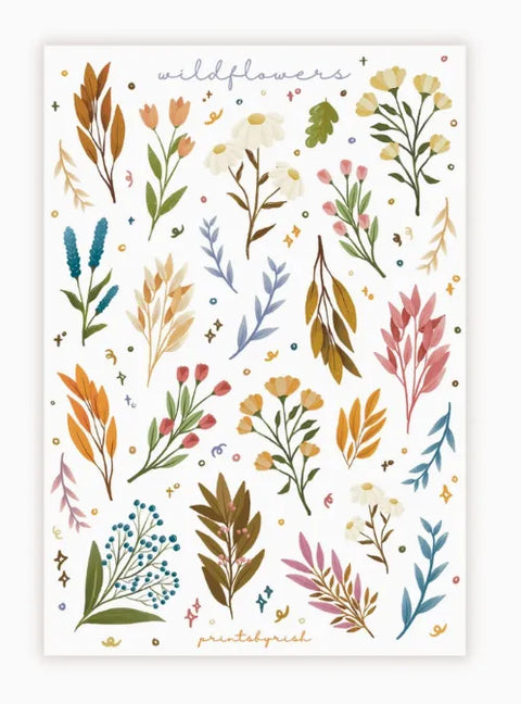 printsbyrish wildflowers Sticker Sheet - Art Noise printsbyrish wildflowers Sticker Sheet Prints By Rish Stickers art-noise.myshopify.com printsbyrish-wildflowers-sticker-sheet printsbyrish wildflowers Sticker Sheet Prints By Rish Stickers art-noise.myshopify.com printsbyrish-wildflowers-sticker-sheet