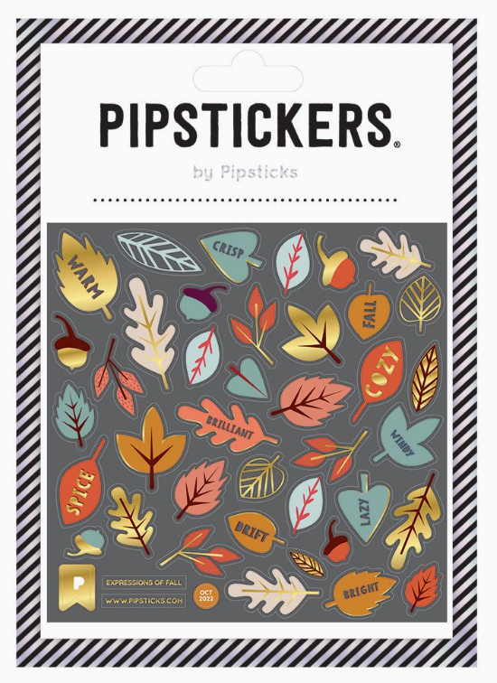 Pipsticks Expressions Of Fall Stickers