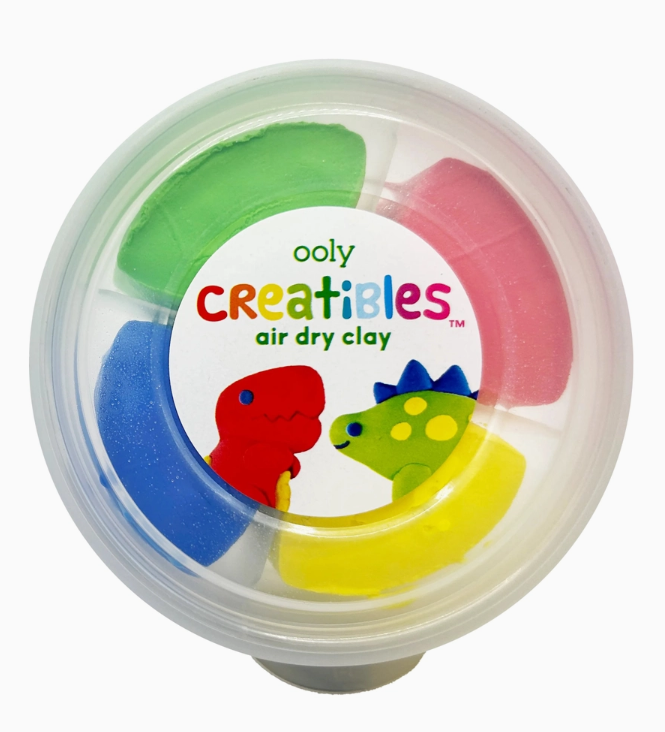 OOLY Creatibles D.I.Y. Air-Dry Clay Kit: Dino. Bffs - Art Noise