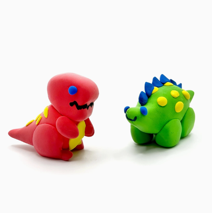 OOLY Creatibles D.I.Y. Air-Dry Clay Kit: Dino. Bffs - Art Noise