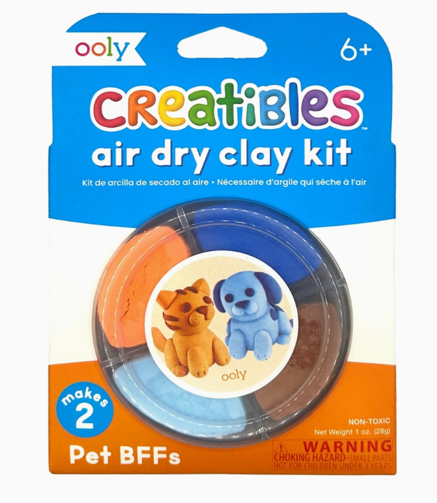 OOLY Creatibles D.I.Y. Air-Dry Clay Kit: Pet Bffs - Art Noise