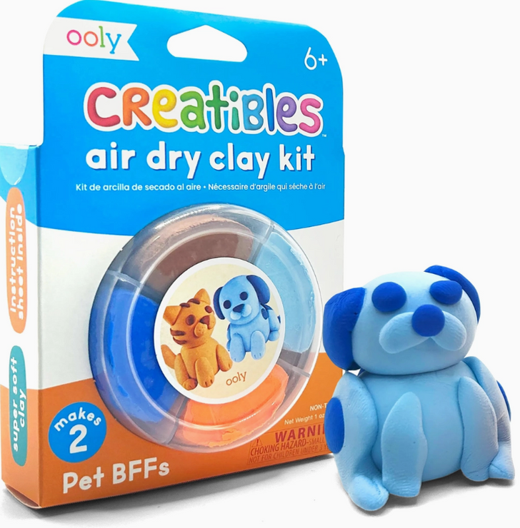 OOLY Creatibles D.I.Y. Air-Dry Clay Kit: Pet Bffs - Art Noise