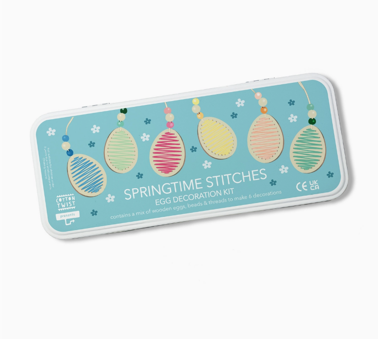 Cotton Twist - Springtime Stitches Egg Decoration Kit