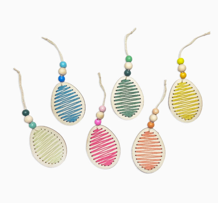 Cotton Twist - Springtime Stitches Egg Decoration Kit