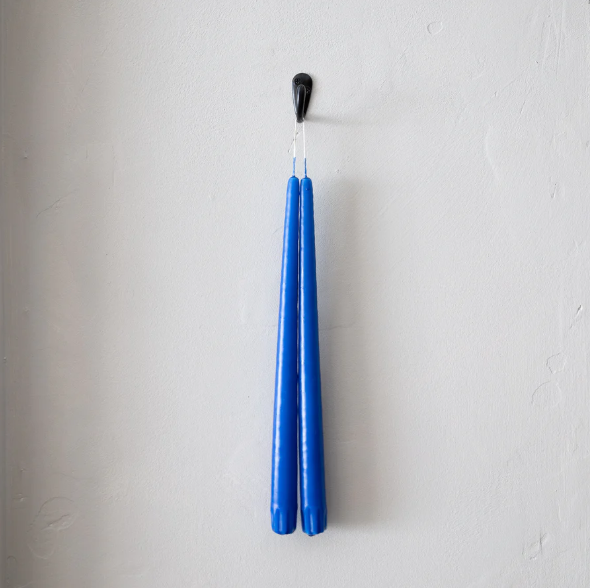 SOCCO Designs Taper Candles - Pair Majorelle Blue
