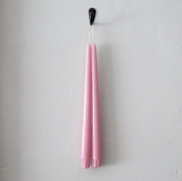 SOCCO Designs Taper Candles - Pair Blush