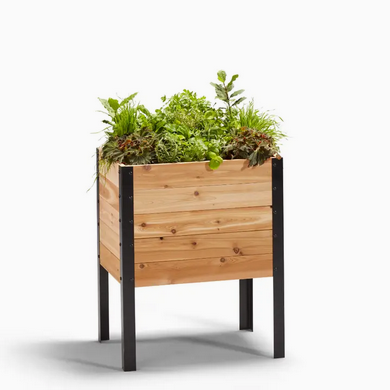 Cedar Planters - 18″ X 24″ Raised Garden Bed - 30" Tall
