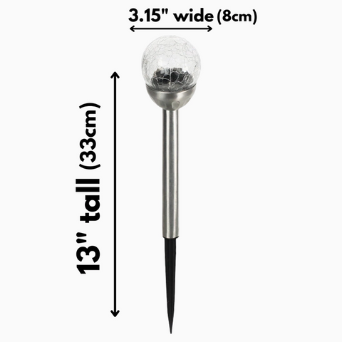 Solar Globe Garden Light - Pack of 2