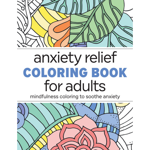 Anxiety Relief Coloring Book for Adults Raincoast Books product_type art-noise.myshopify.com anxiety-relief-coloring-book-for-adults