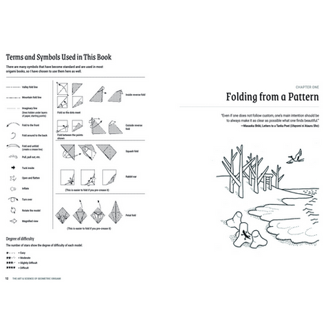 The Art & Science of Geometric Origami