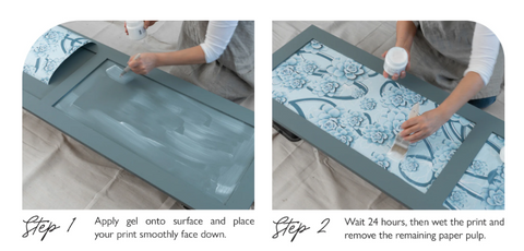 Fusion Mineral Paint Decoupage & Transfer Gel 250mL