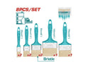 Total Tools - 8 Pcs paint brush set