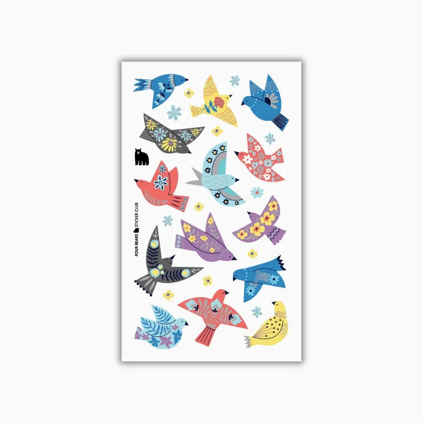 Four Bears Sticker Club - Blooming Birds Four Bears Sticker Club Stickers art-noise.myshopify.com four-bears-sticker-club-blooming-birds Four Bears Sticker Club - Blooming Birds Four Bears Sticker Club Stickers art-noise.myshopify.com four-bears-sticker-club-blooming-birds