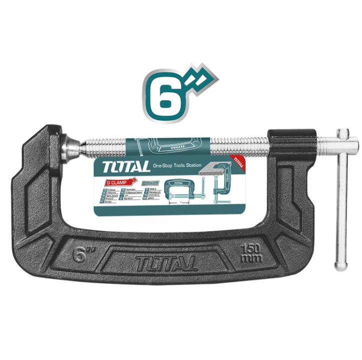 Total Tools - 6" C clamp