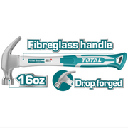 Total Tools - 16Oz  Claw hammer
