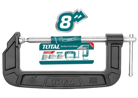 Total Tools - 8" C clamp