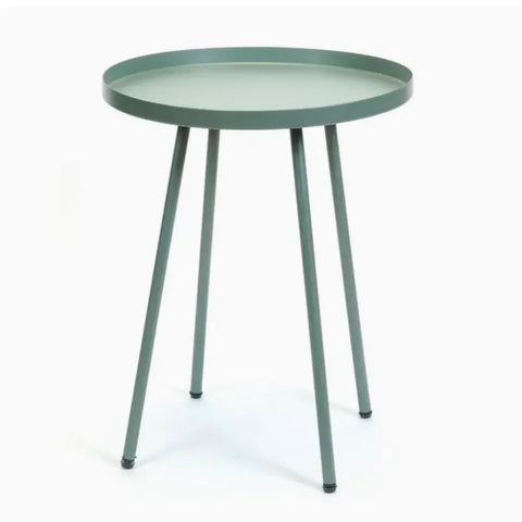 Round Green Metal Table Bacon Basketware product_type art-noise.myshopify.com round-green-metal-table Round Green Metal Table Bacon Basketware  art-noise.myshopify.com round-green-metal-table