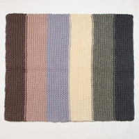 Naturally Neutral Blanket Knitting Kit