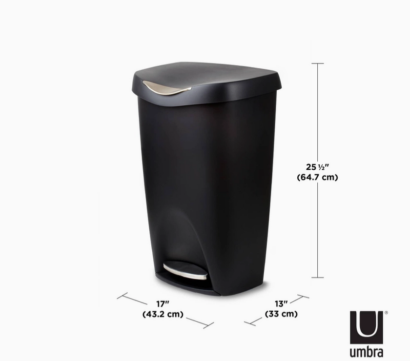 Brim Step On Trash Can