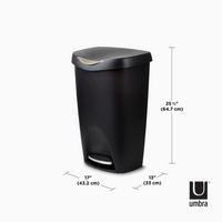 Brim Step On Trash Can