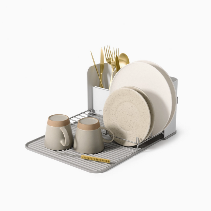 Sling Dish Rack White-Grey