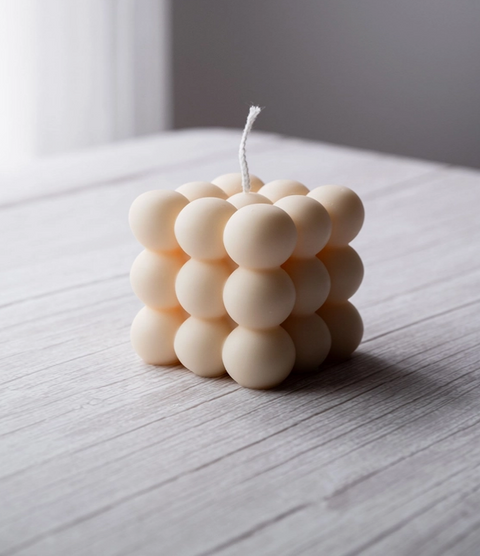 Classic Bubble Candle - Vanilla Scented