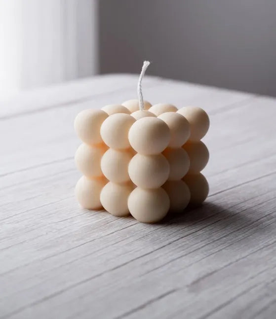 Classic Bubble Candle - Vanilla Scented