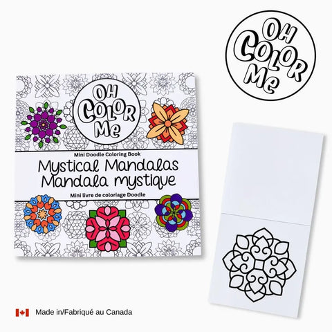  Oh Color Me - Mini Coloring Book - Mystical Mandalas Oh Color Me Colouring Books art-noise.myshopify.com oh-color-me-mini-coloring-book-mystical-mandalas