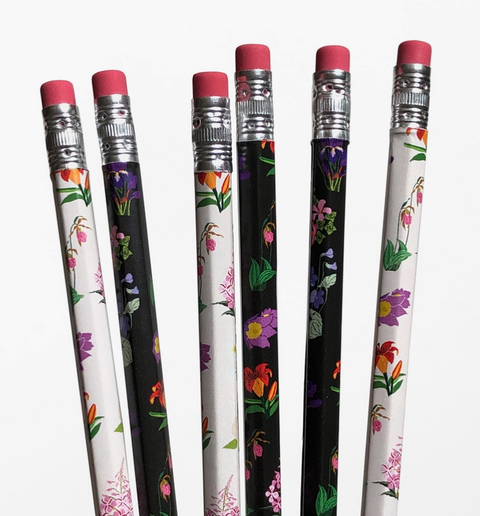 Artistry Cards - Flowers of Canada Pencil Set