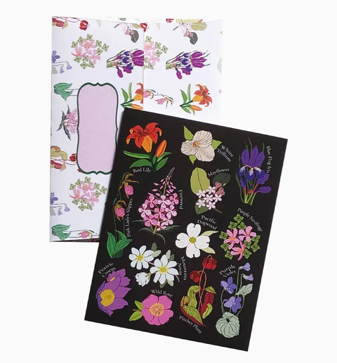  Artistry Cards - Flowers of Canada Greeting Card Artistry Cards Blank Cards art-noise.myshopify.com artistry-cards-flowers-of-canada-greeting-card