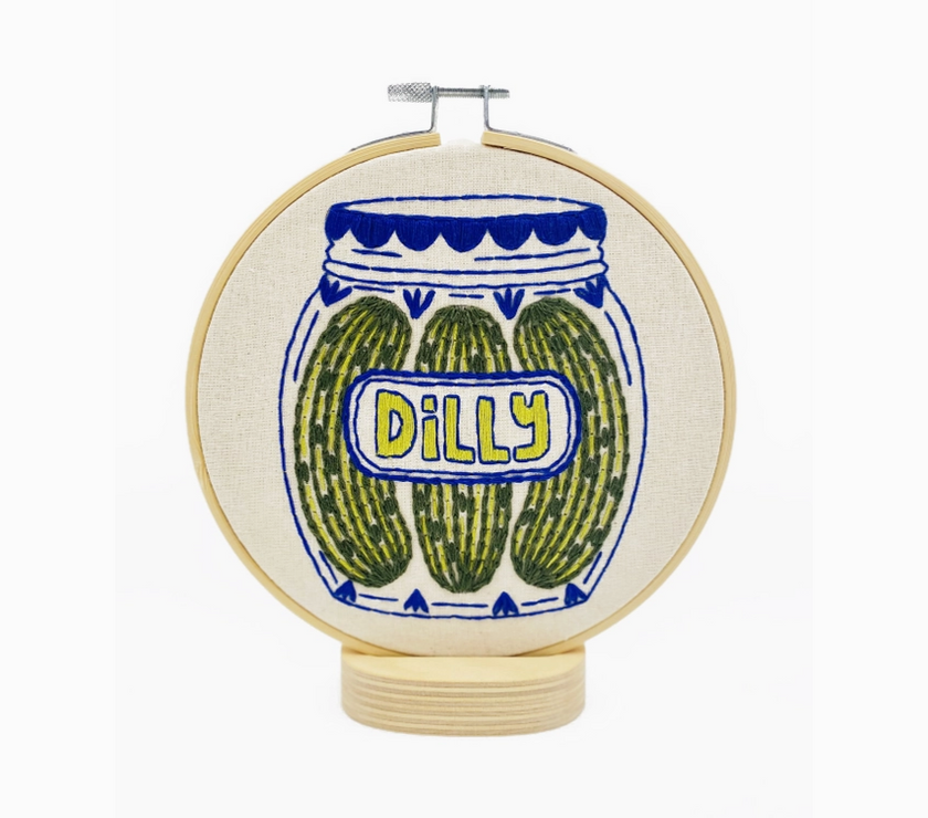 Pickles Complete Embroidery Kit