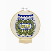 Pickles Complete Embroidery Kit Hook, Line & Tinker product_type art-noise.myshopify.com pickles-complete-embroidery-kit Pickles Complete Embroidery Kit Hook, Line & Tinker  art-noise.myshopify.com pickles-complete-embroidery-kit