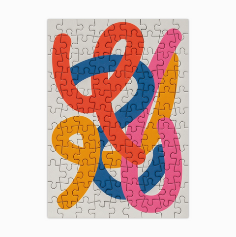 Linguini - 99 Piece Mini Jigsaw Puzzle Happily Puzzles product_type art-noise.myshopify.com linguini-99-piece-mini-jigsaw-puzzle