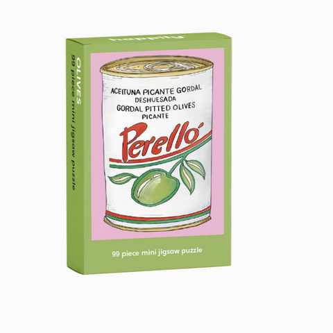 Olives - 99 Piece Mini Jigsaw Puzzle Happily Puzzles product_type art-noise.myshopify.com olives-99-piece-mini-jigsaw-puzzle