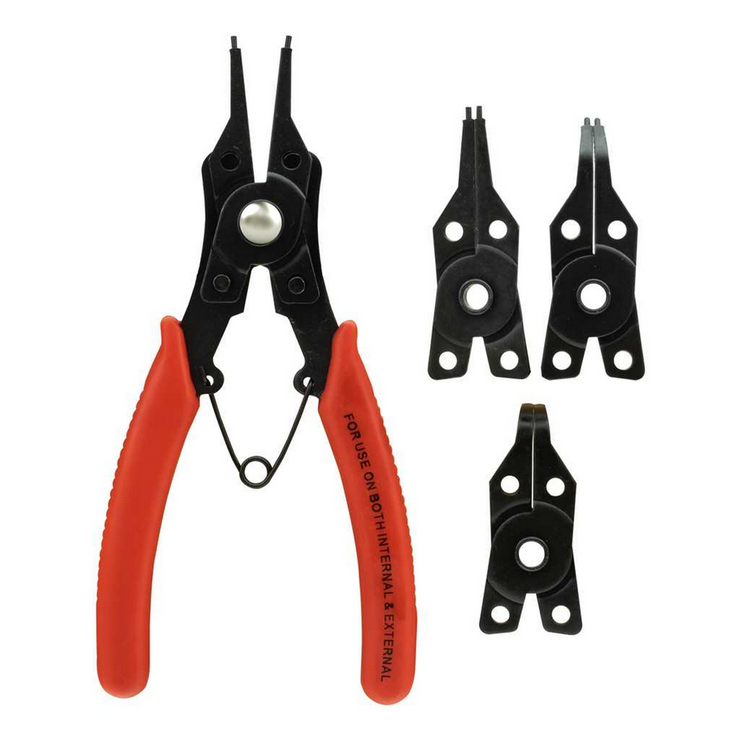 ROK - SNAP RING PLIER- 4 HEADS