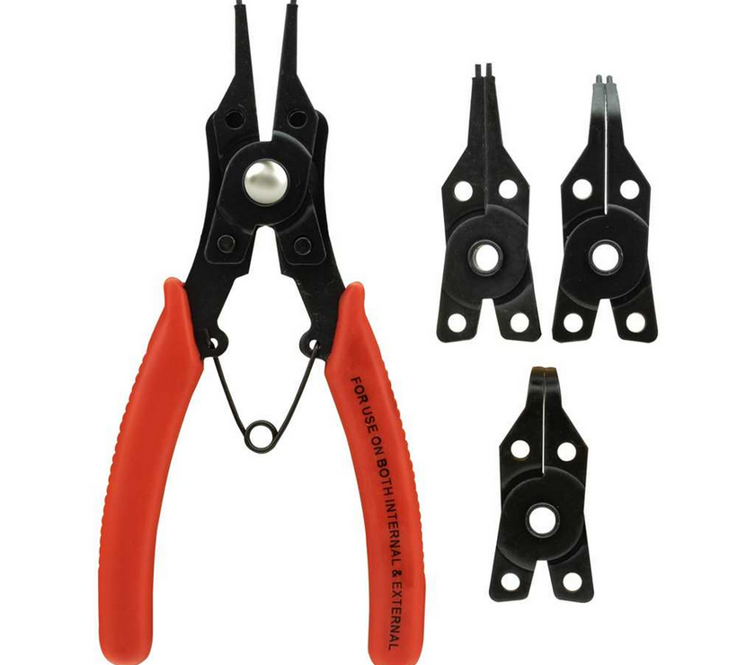 ROK - SNAP RING PLIER- 4 HEADS