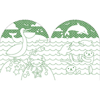 Wild World Colouring Book with Stickers