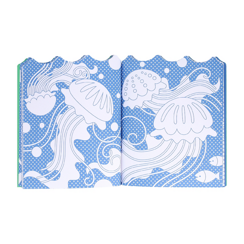 Ocean Colouring Book with Stickers