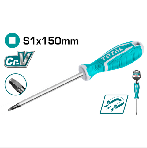 Total Tools - S1X6" Square screwdriver