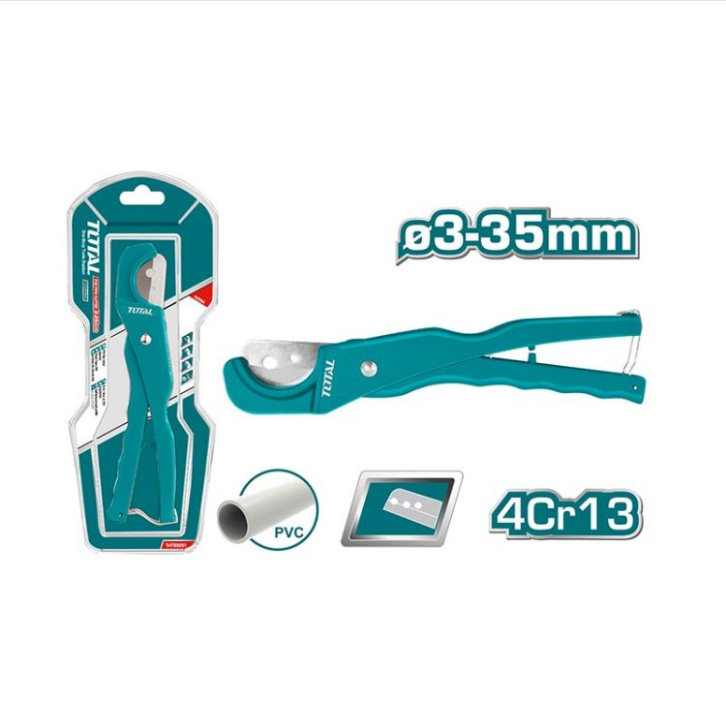 Total Tools - PVC Pipe cutter 3-35mm