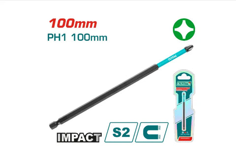 Total Tools - PH1X4" Impact screwdriver bit Total Tools product_type art-noise.myshopify.com total-tools-ph1x4-impact-screwdriver-bit Total Tools - PH1X4" Impact screwdriver bit Total Tools  art-noise.myshopify.com total-tools-ph1x4-impact-screwdriver-bit