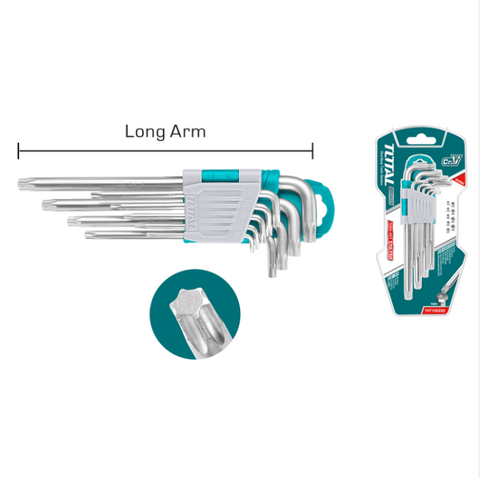Total Tools - 9PCS Torx key
