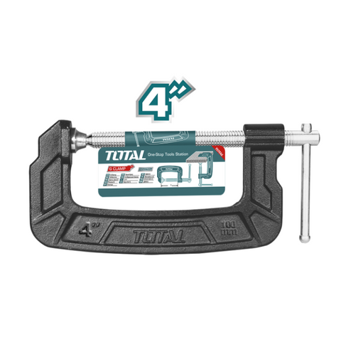 Total Tools - 4" C clamp Total Tools product_type art-noise.myshopify.com total-tools-4-c-clamp