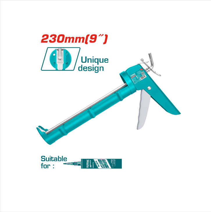 Total Tools - 9" Caulking gun (Light Duty)