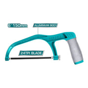 Total Tools - 6" Mini Hacksaw Frame(Aluminum body) Total Tools Hacksaw art-noise.myshopify.com total-tools-6-mini-hacksaw-frame-aluminum-body Total Tools - 6" Mini Hacksaw Frame(Aluminum body) Total Tools Hacksaw art-noise.myshopify.com total-tools-6-mini-hacksaw-frame-aluminum-body