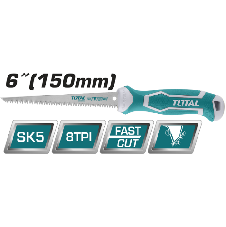 Total Tools - 6" Industrial Drywall saw SK5