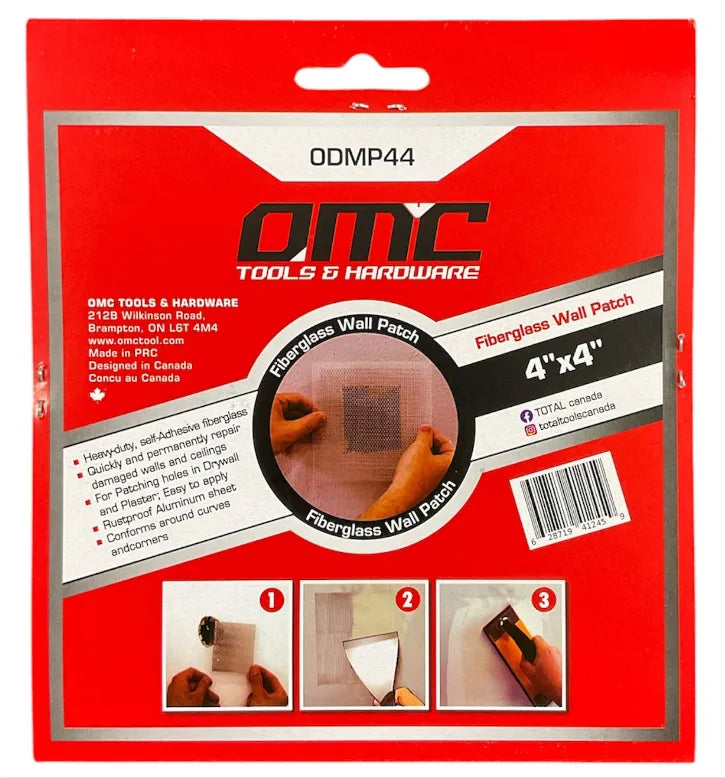 Total Tools - 4"x4" Fiberglass wall patch Total Tools product_type art-noise.myshopify.com total-tools-4x4-fiberglass-wall-patch Total Tools - 4"x4" Fiberglass wall patch Total Tools  art-noise.myshopify.com total-tools-4x4-fiberglass-wall-patch